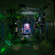 Illustration for article titled The Space Station at Night is Totally Creepy